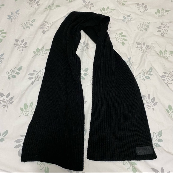 NWOT PINK - Rib Black Scarf - Picture 4 of 7